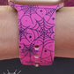 Pink Spider Webs Watch Band For Apple Watch