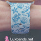 Blue Sea Life Watch Band For Apple Watch