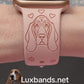 Basset Hound Dog Watch Band For Apple Watch