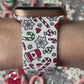 Christmas Candy Canes Watch Band For Apple Watch