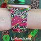 Christmas Leopard Apple Watch Band