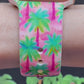 Pink Palms Watch Band For Apple Watch