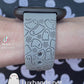 Ghost Fitbit Versa 1/2 Watch Band