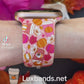 Pink Pumpkin Spice Lattes Apple Watch Band