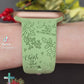 Christmas Floral Faith Apple Watch Band