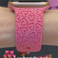 Scattered Hearts Watch Band For Apple Watch
