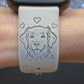 My Best Friend Golden Retriever Fitbit Versa 3/Versa 4/Sense/Sense 2 Watch Band