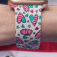 4th of July Hearts Watch Band For Apple Watch