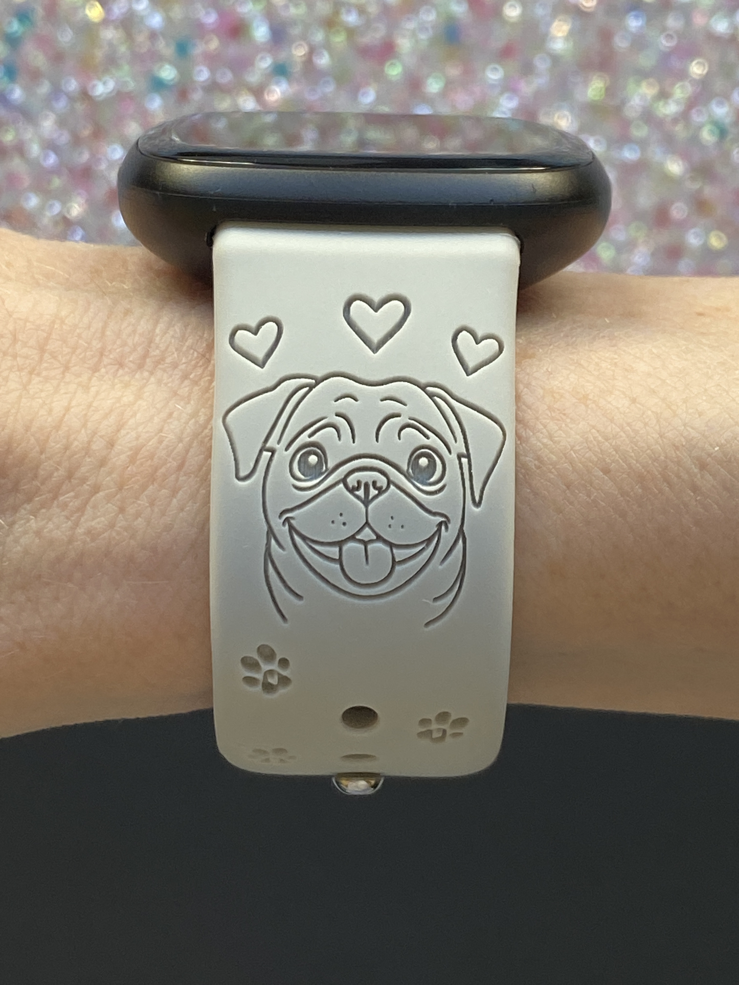 Pug Fitbit Versa 3/Versa 4/Sense/Sense 2 Watch Band