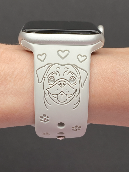 My Pug Dog Watch Band For Apple Watch