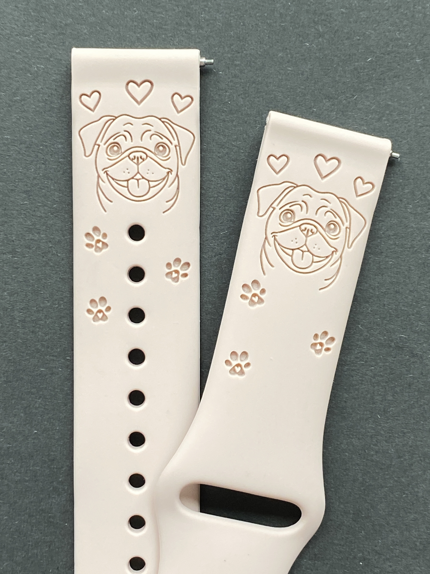 My Pug Dog 20mm Samsung Galaxy Watch Band