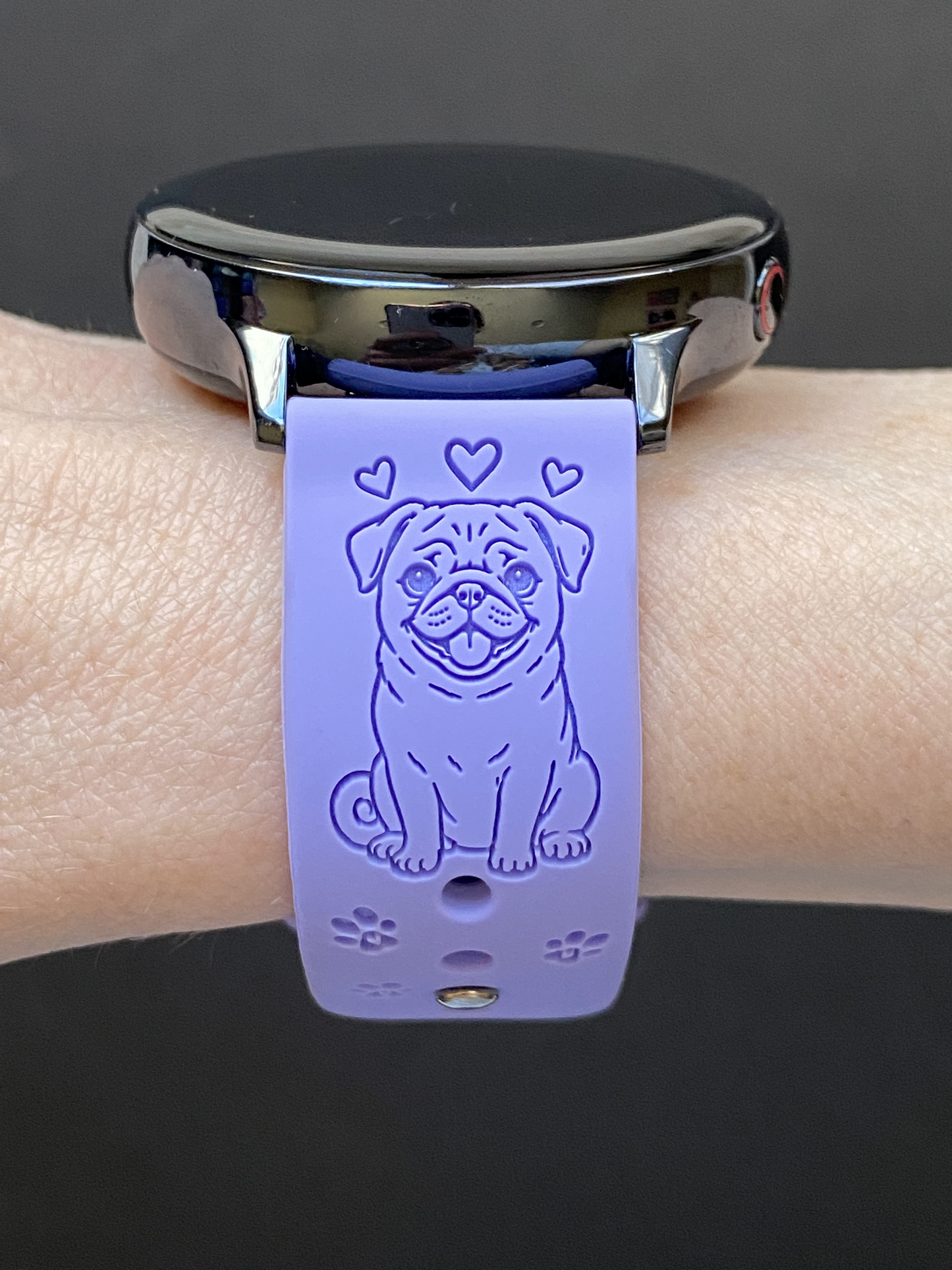 My Little Pug Dog 20mm Samsung Galaxy Watch Band