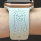 My Pet Pug Dog Watch Band For Apple Watch