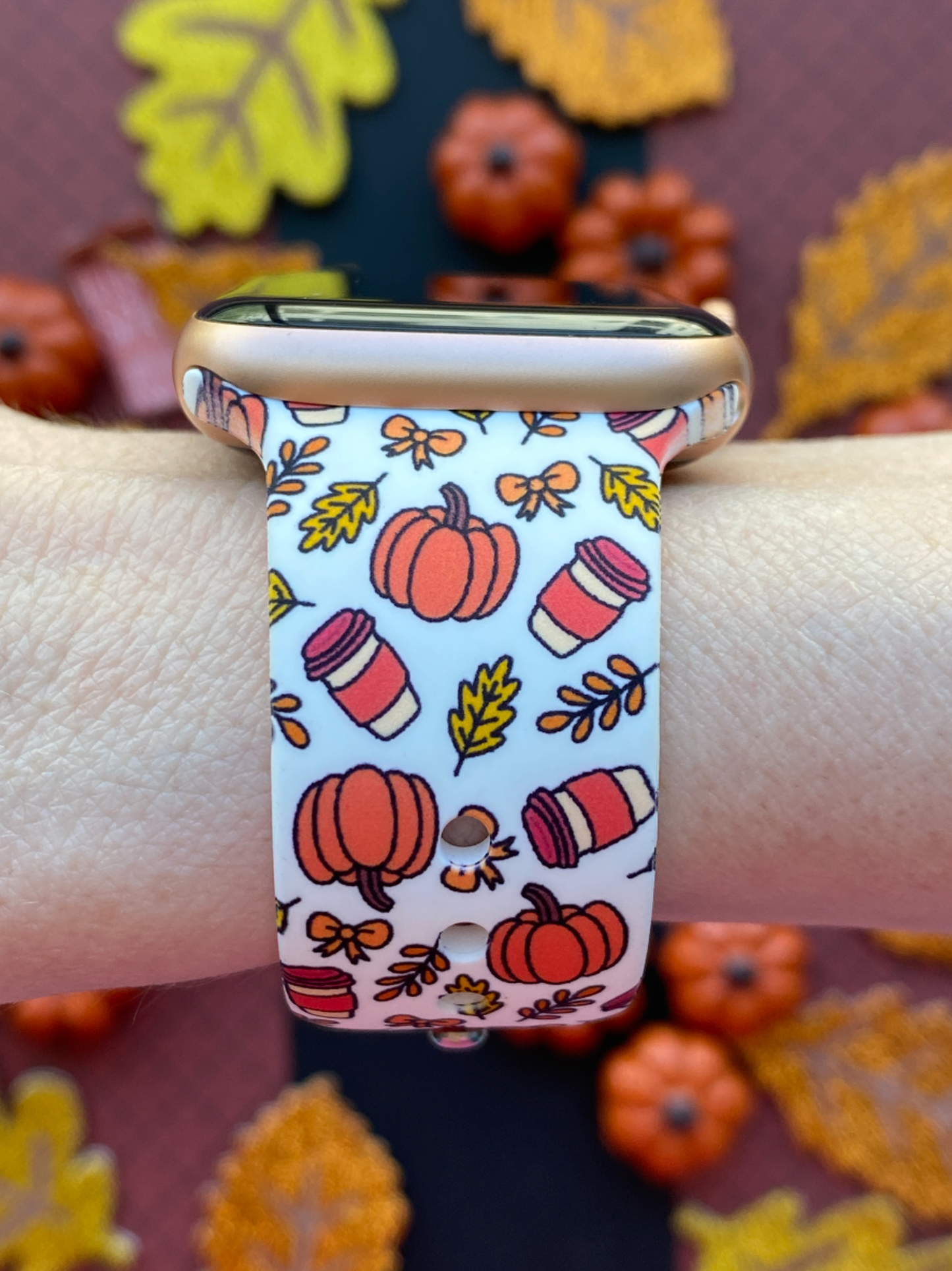 Autumn Happiness Watch Band For Apple Watch