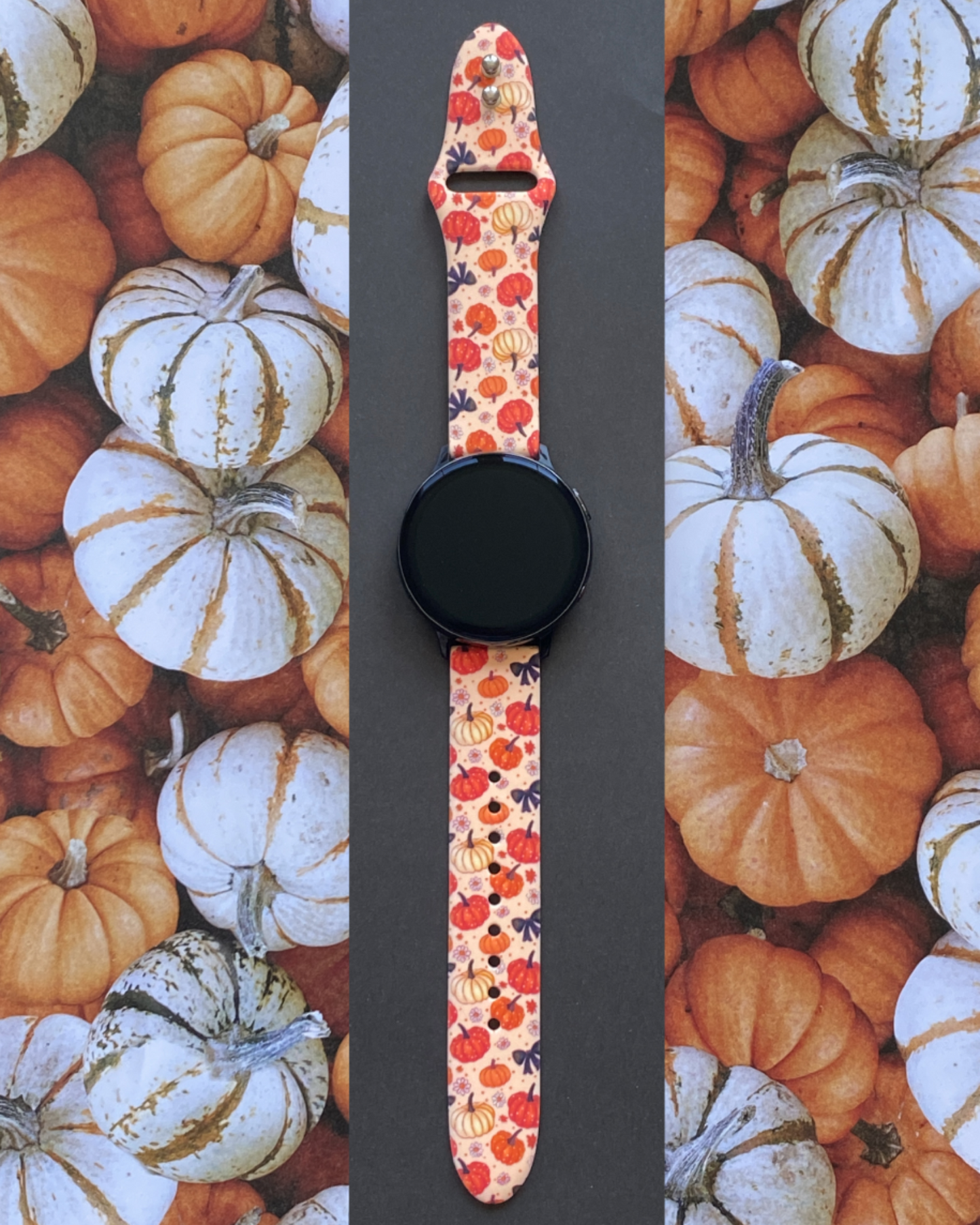 Pumpkin Bows Samsung Galaxy Watch Band