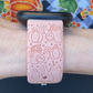 Pumpkin Latte Smiley Fitbit Versa 3/Versa 4/Sense/Sense 2 Watch Band