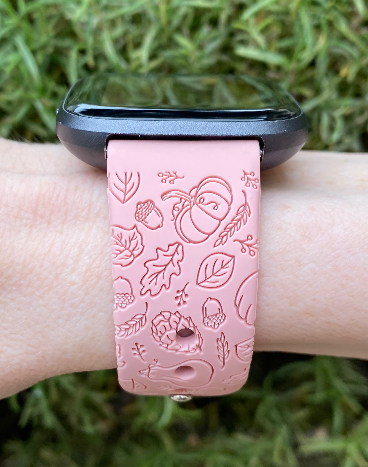 Pumpkin Season Fitbit Versa 1/2 Watch Band