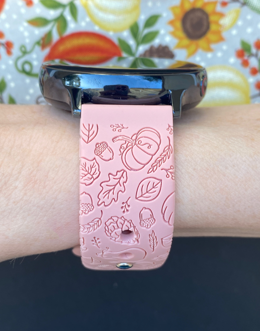 Pumpkin Season 20mm Samsung Galaxy Watch Band