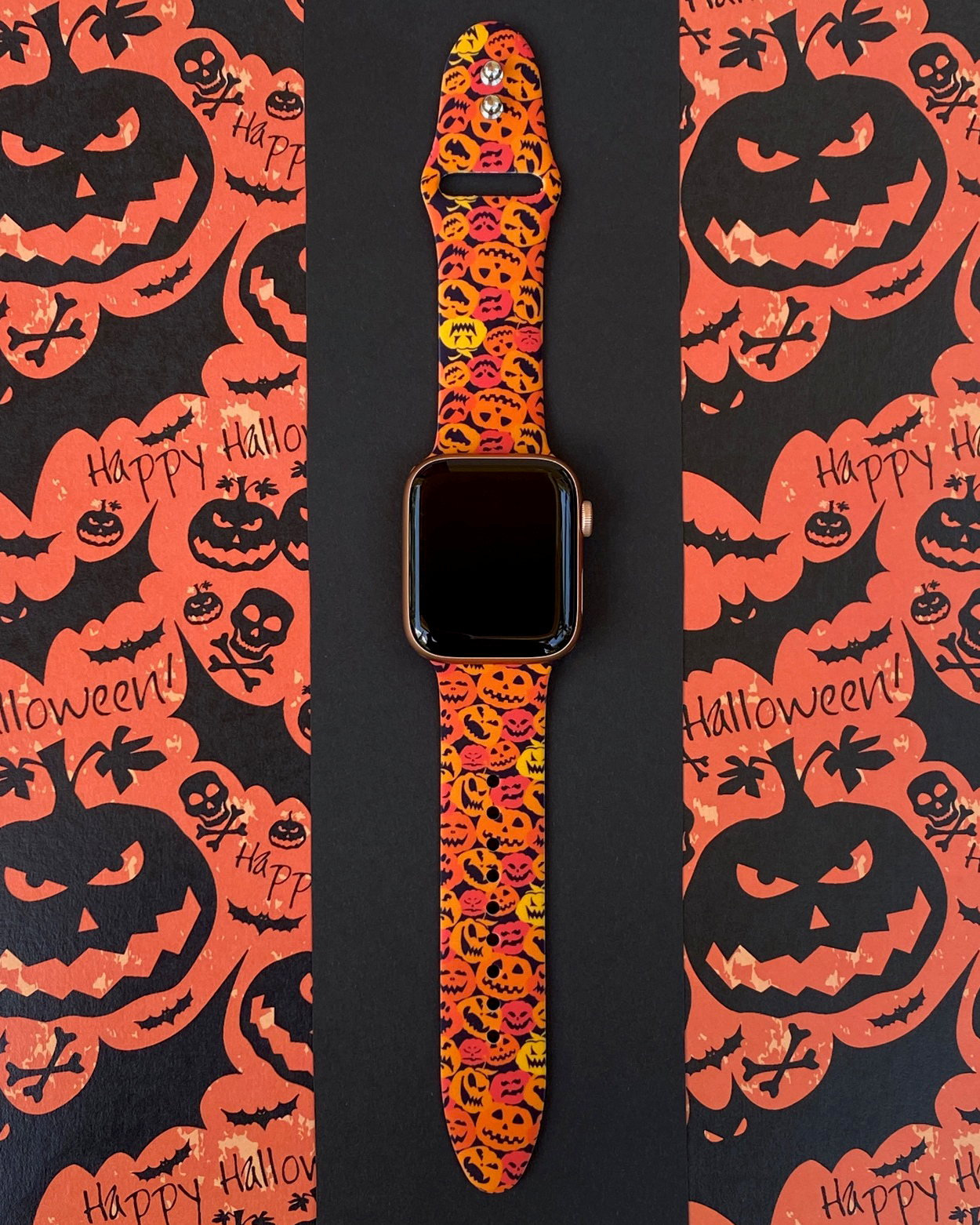 Spooky Pumpkins Apple Watch Band