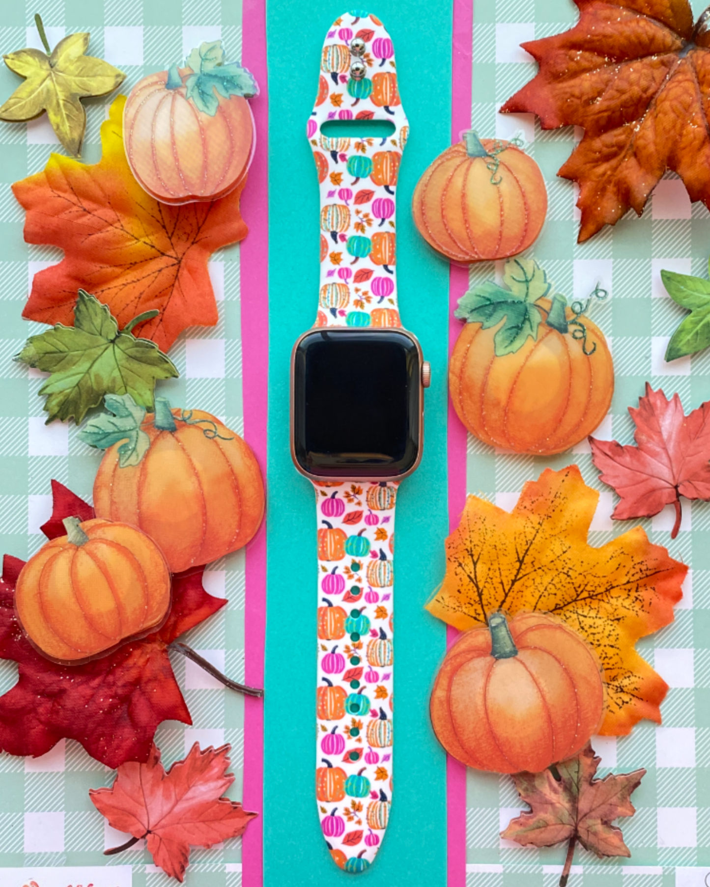 Colorful Pumpkins Watch Band For Apple Watch