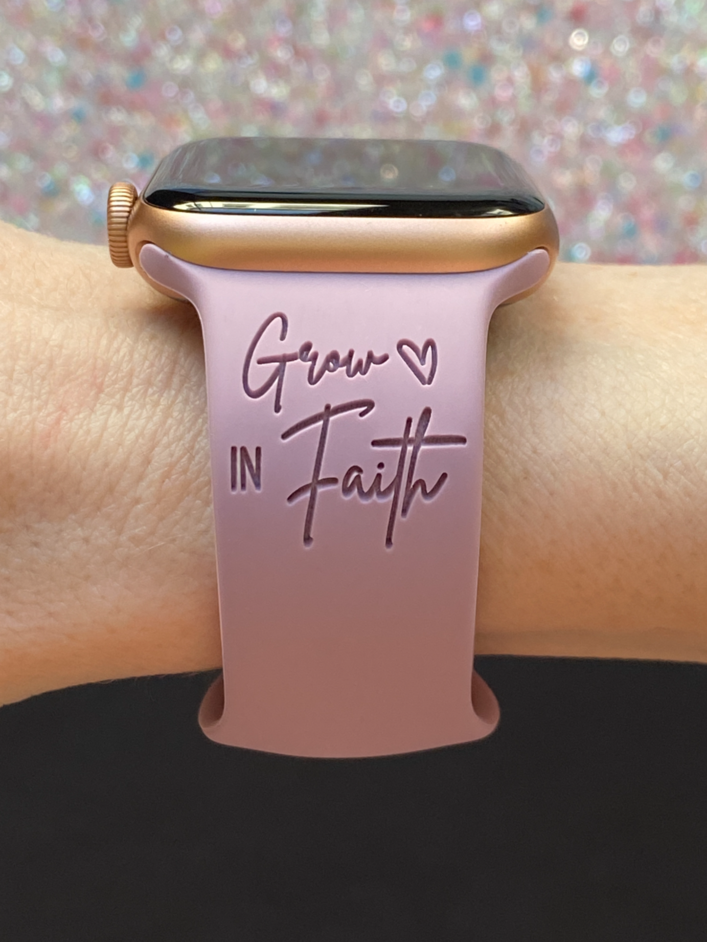 Cross and Verse Watch Band For Apple Watch