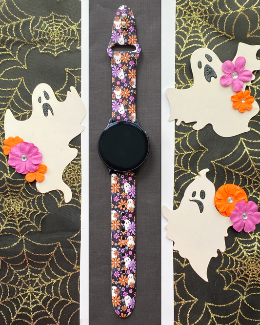 Fa-boo-lous Ghostly Samsung Galaxy Watch Band