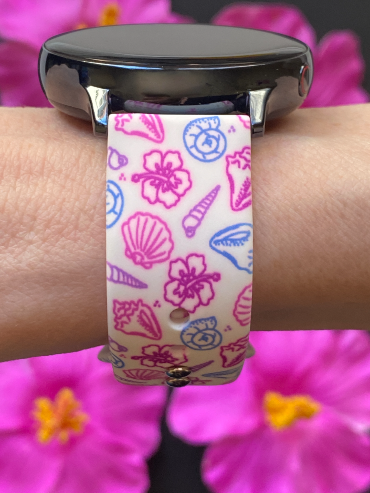Sunset Seashells Samsung Galaxy Watch Band