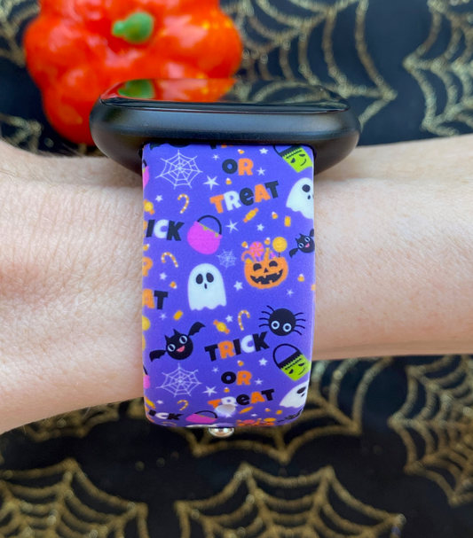 Trick or Treat Fitbit Versa 3/Versa 4/Sense/Sense 2 Watch Band