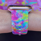 Rainbow Splatter Apple Watch Band