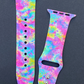 Rainbow Splatter Apple Watch Band