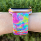 Rainbow Splatter Apple Watch Band