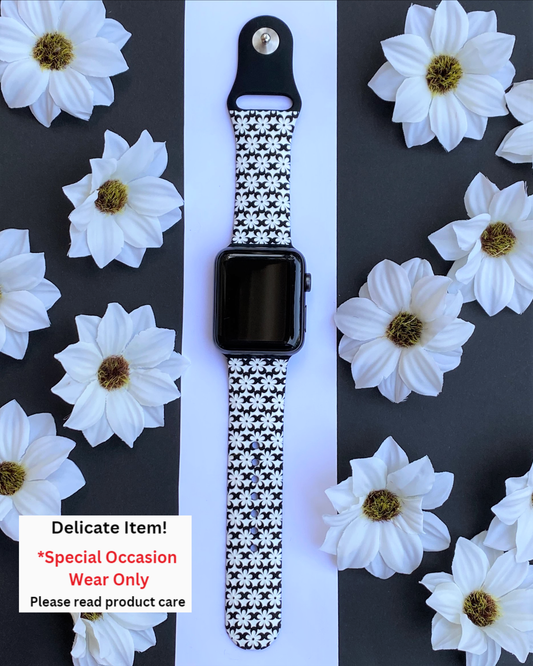 Retro Flowers Apple Watch Band