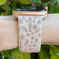 He Is Risen Floral Apple Watch Band