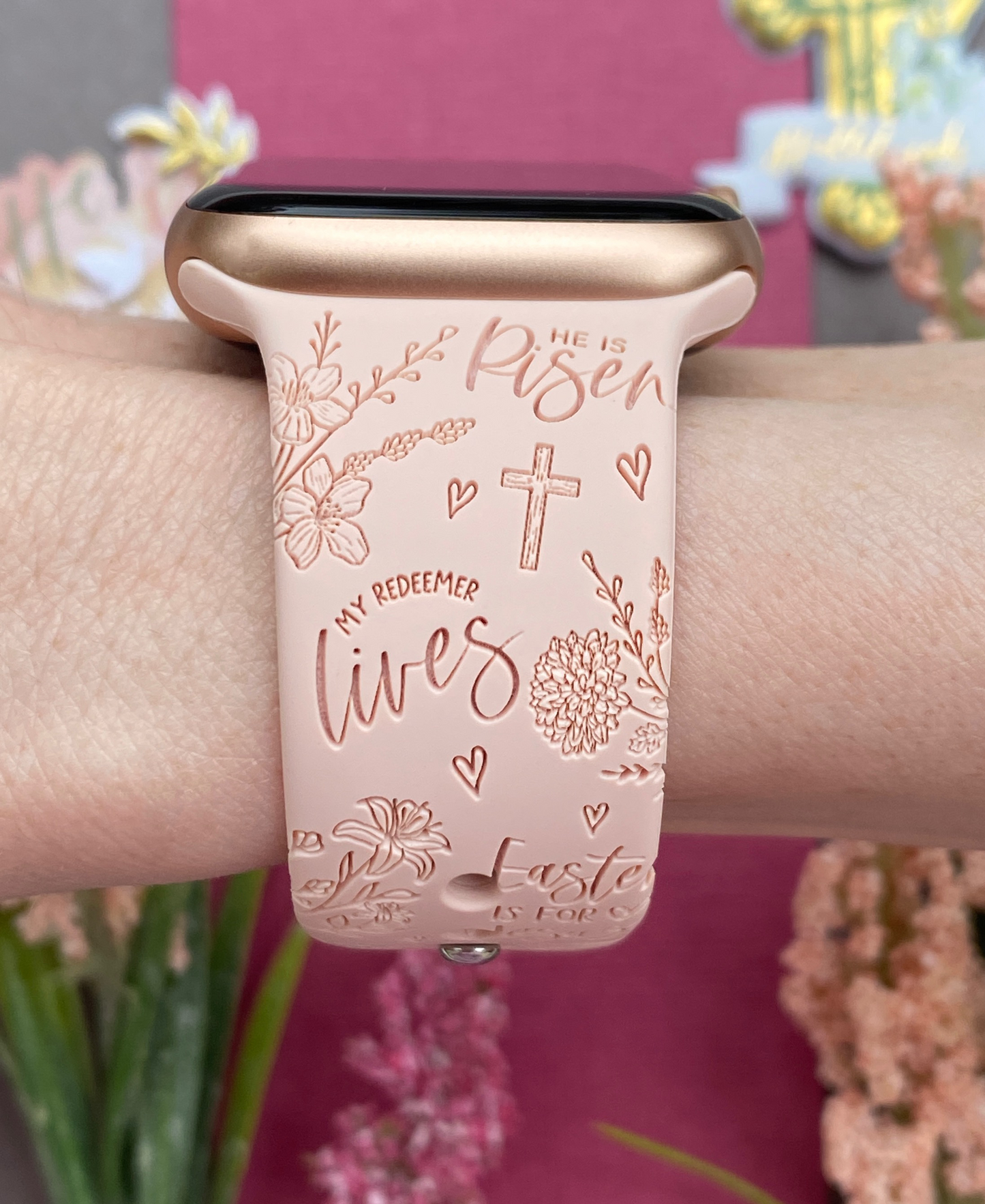He Is Risen Apple Watch Band