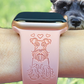 Fancy Schnauzer Dog Watch Band For Apple Watch