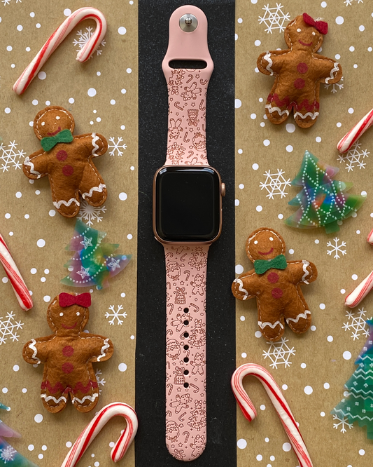 Cheery Christmas Watch Band For Apple Watch