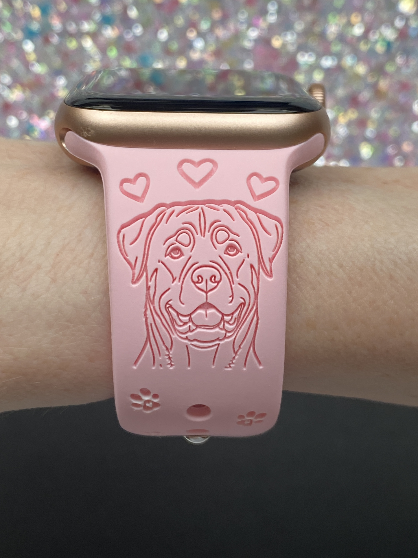 Rottweiler Dog Watch Band For Apple Watch