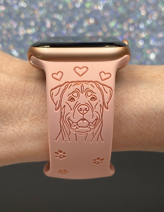 Rottweiler Dog Watch Band For Apple Watch