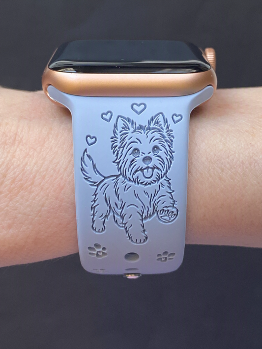 Joyful Yorkie Watch Band For Apple Watch