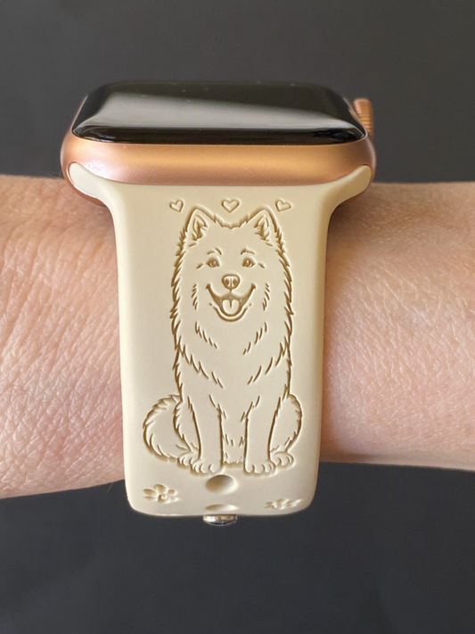 My Pet Samoyed Dog Watch Band For Apple Watch