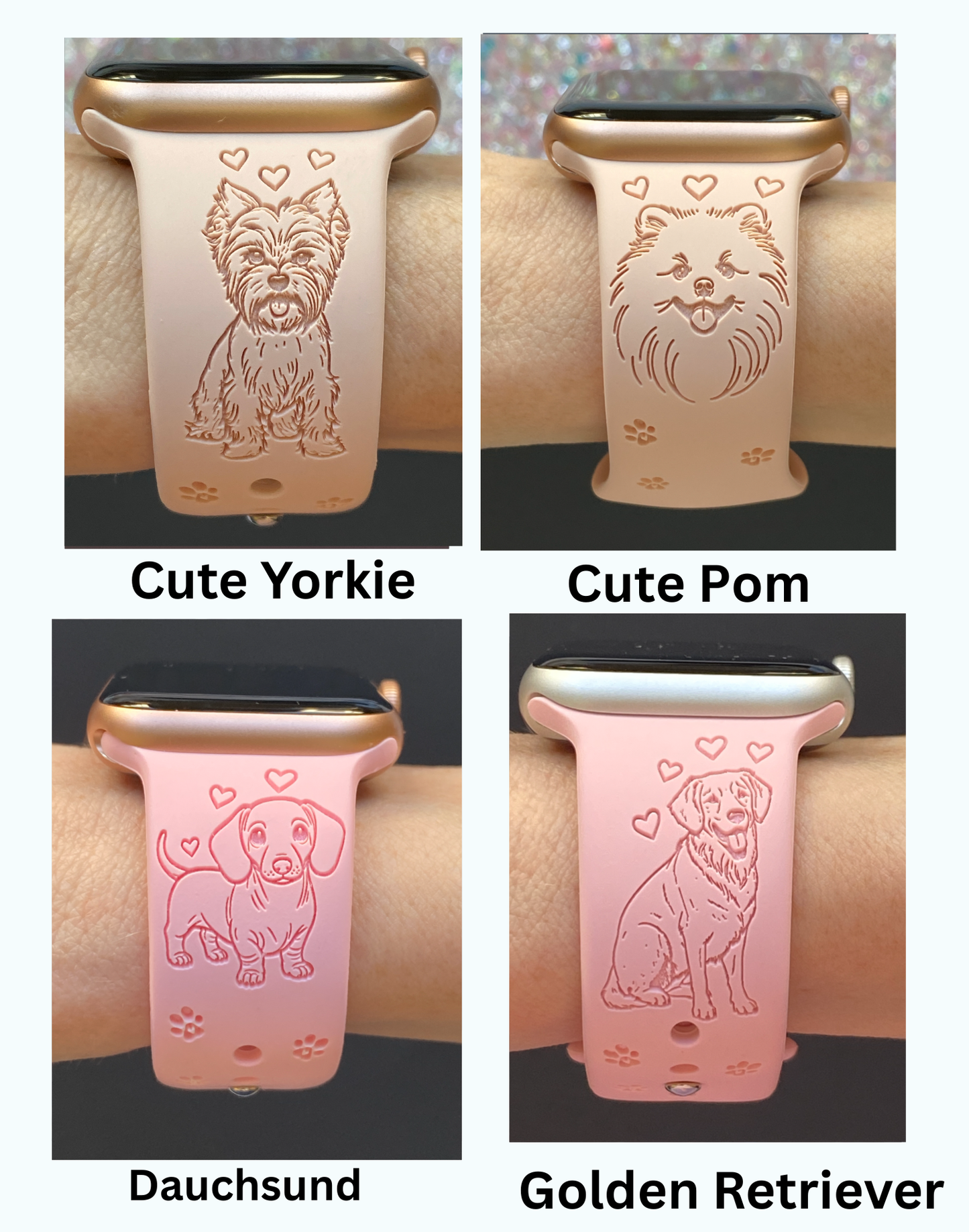 Dog Breed (#4) 20mm Samsung Galaxy Watch Band