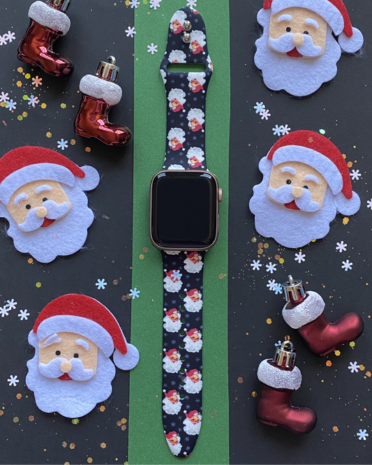 Santa Christmas Watch Band For Apple Watch