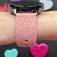 Scattered Hearts 20mm Samsung Galaxy Watch Band