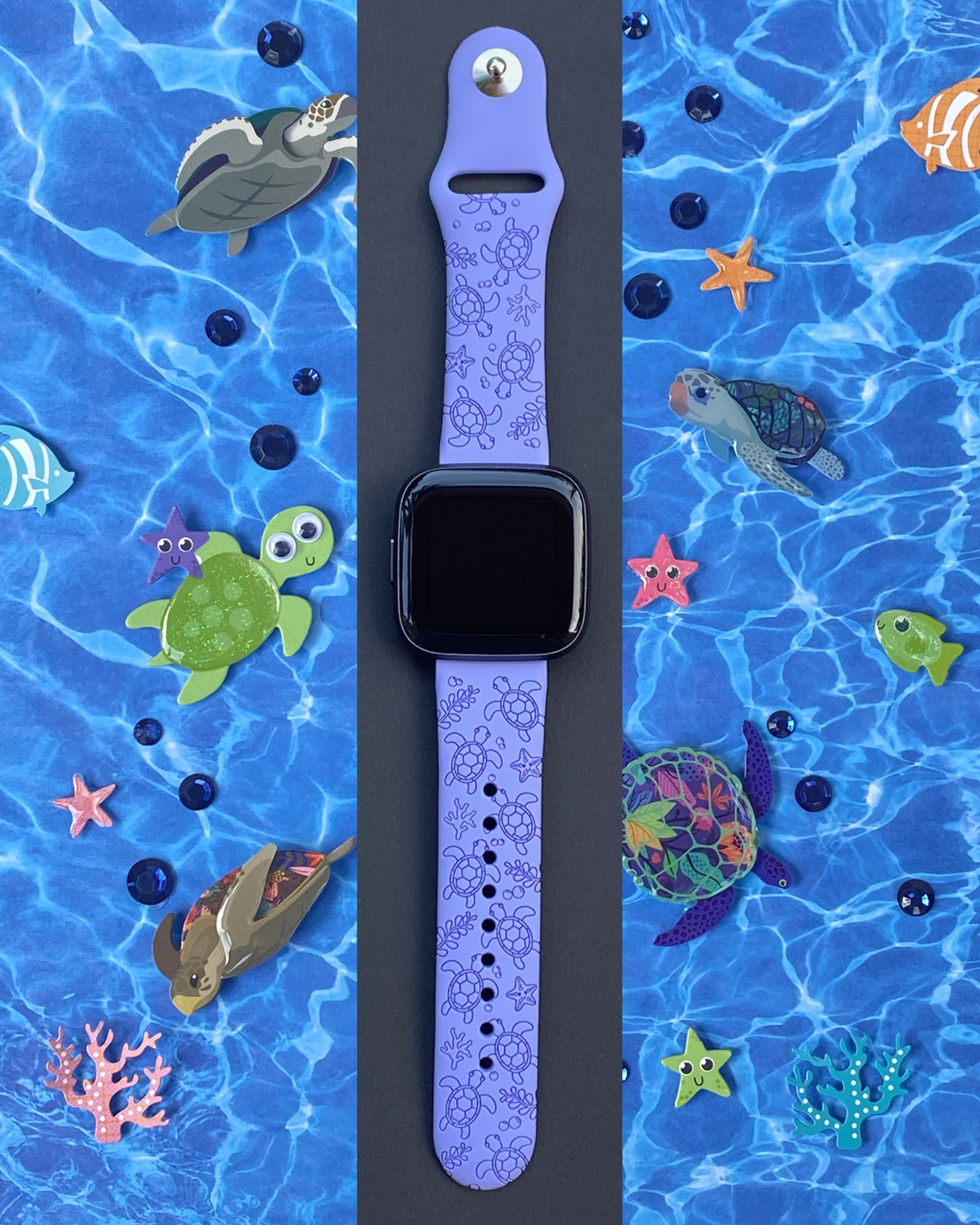 Sea Turtles Fitbit Versa 1/2 Watch Band