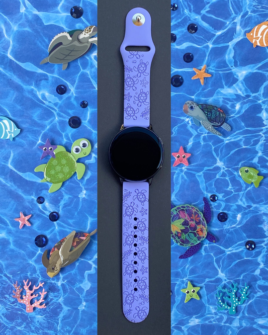 Sea Turtles 20mm Samsung Galaxy Watch Band