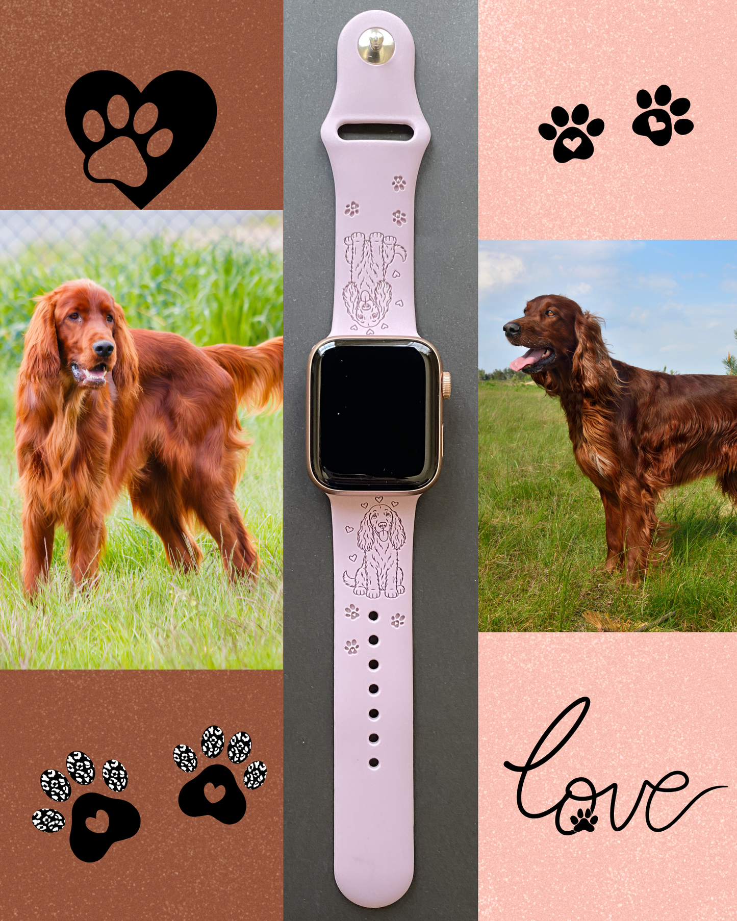 Setter Dog Watch Band For Apple Watch