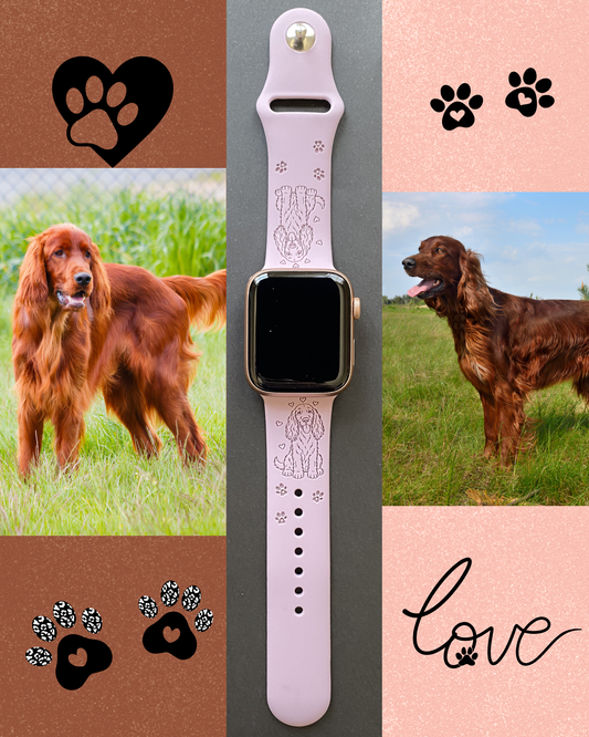 Setter Dog Watch Band For Apple Watch