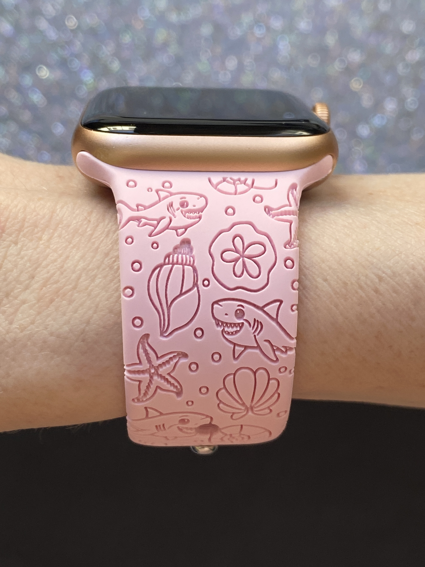 Happy Sharks Watch Band For Apple Watch