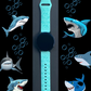 Sharks 20mm Samsung Galaxy Watch Band