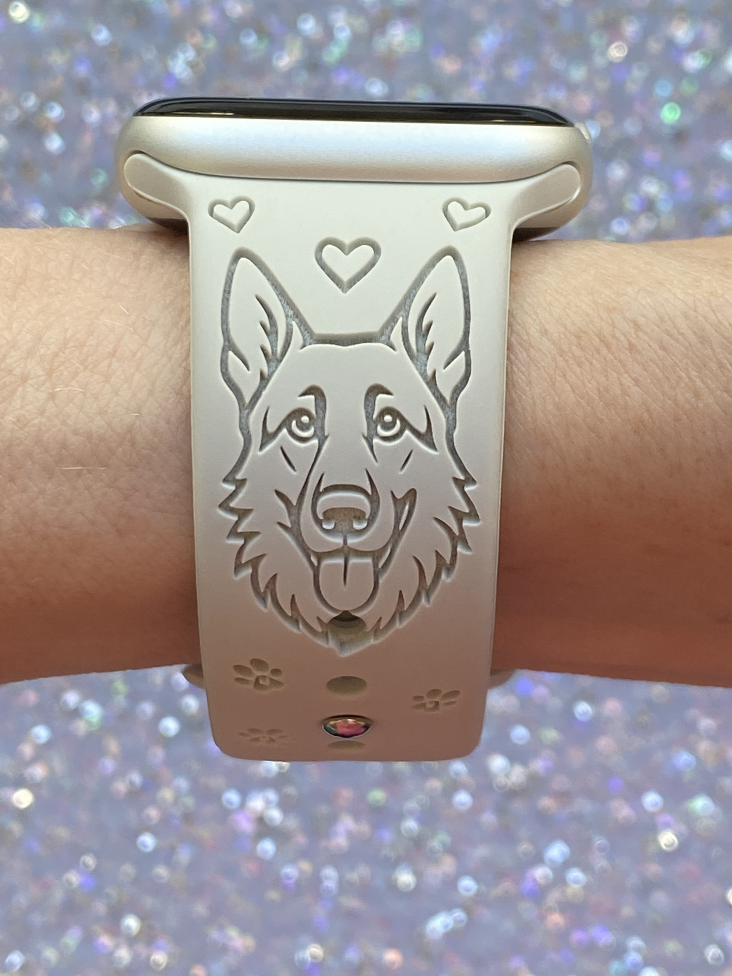German Shepherd Dog Watch Band For Apple Watch